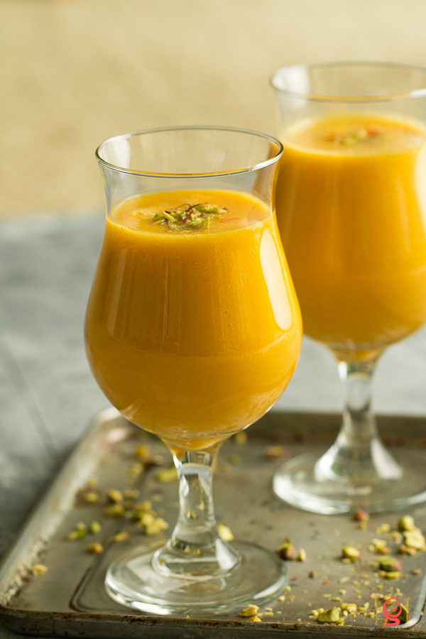 Vegan Mango Lassi Using Almond Milk — KarthisKitchenStudio