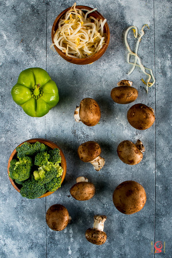 Ingredients For Sprouts Fry